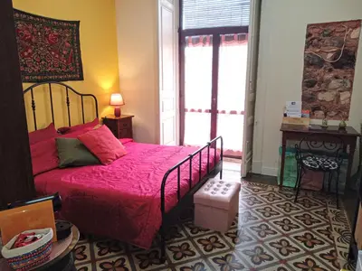 Letto o letti in una camera di Medinat House