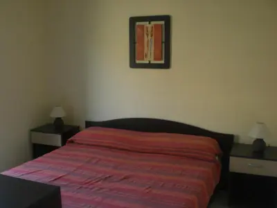 Letto o letti in una camera di Villa Solare
