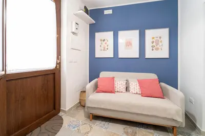 Area soggiorno di Regina Damarete Ortigia Boutique Apartment