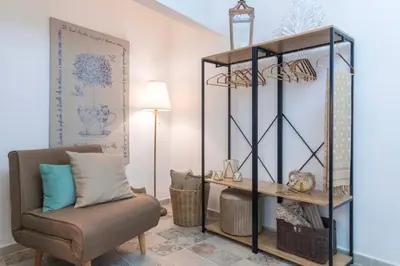 Area soggiorno di Regina Damarete Ortigia Boutique Apartment