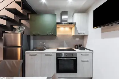 Cucina o angolo cottura di The White loft