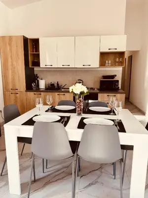 Cucina o angolo cottura di Villa Genvic