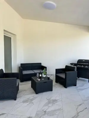 Area soggiorno di Villa Genvic