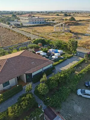 Vista aerea di Villa Rosa