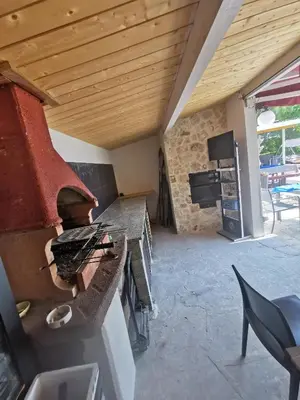Cucina o angolo cottura di Villa Rosa
