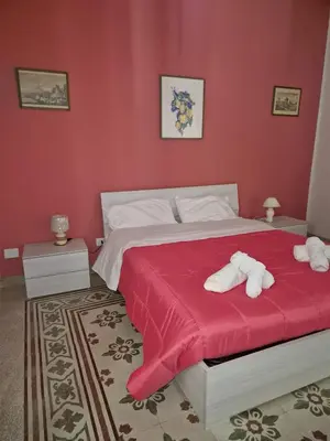 Letto o letti in una camera di La dimora di Bacchilide