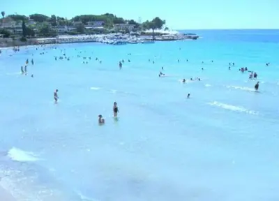 Paesaggio naturale nelle vicinanze della villa