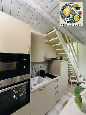 Cucina o angolo cottura di Andive Loft