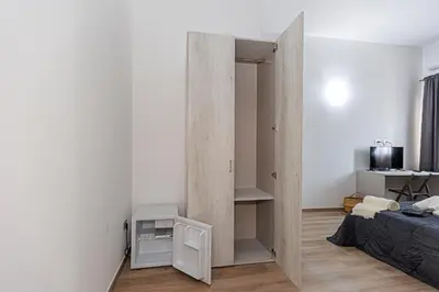 Letto o letti in una camera di La Rosa di Sharon