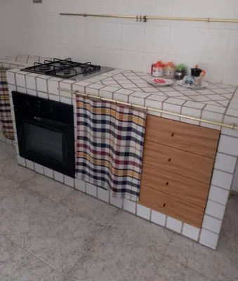 Cucina o angolo cottura di Casa vacanze Emiliana