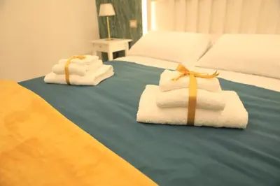 Letto o letti in una camera di Lulu's House