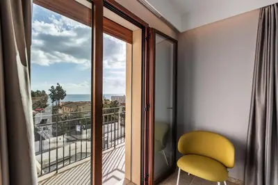 Balcone o terrazza di Hotel Netum Mare