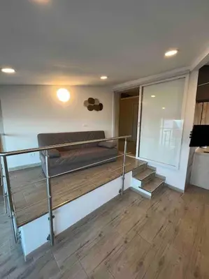 Letto o letti in una camera di Appartamento vista mare