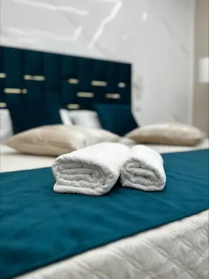 Letto o letti in una camera di Matthias Luxury House