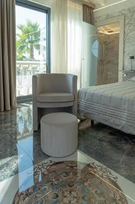 Letto o letti in una camera di Thalos boutique home