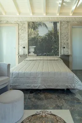 Letto o letti in una camera di Thalos boutique home