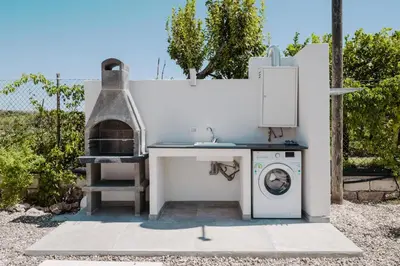 Attrezzature per barbecue disponibili per gli ospiti della villa