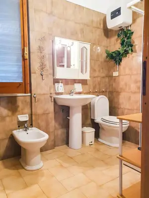 Bagno di La Terrazza - 150m dal mare - [Ampia Terrazza Privata+Area Relax]