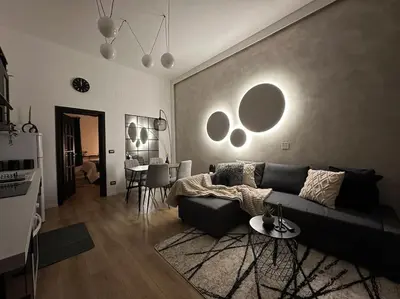 Area soggiorno di La Casa di Marlú - Gorgeous flat in Catania centre