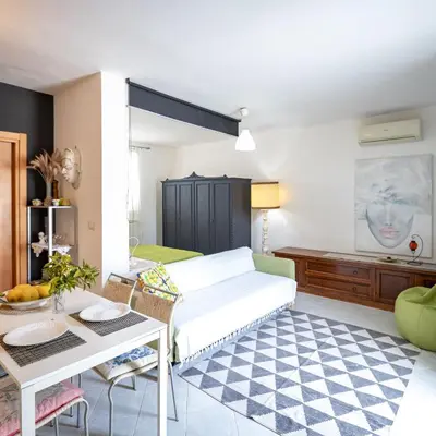 Letto o letti in una camera di Casa Pagani Loft Noto mare