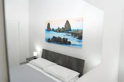 Letto o letti in una camera di Al dolce risveglio
