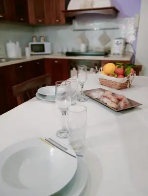 Cucina o angolo cottura di Casa vacanze Valentino