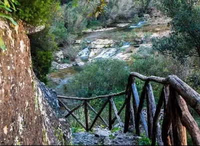 Paesaggio naturale nelle vicinanze della casa vacanze