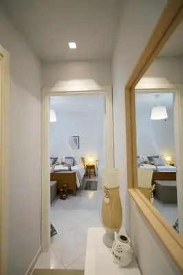 Letto o letti in una camera di Villa ALMA