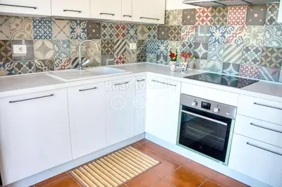 Cucina o angolo cottura di Aleari Villa Fanusa
