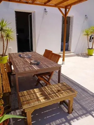 Patio o area all'aperto di Casa Plemmirio Varco 22