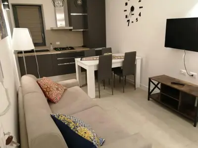 TV o dispositivi per l'intrattenimento presso Holiday Home MATT ROS