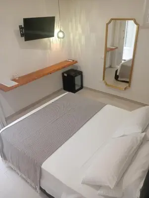 Letto o letti in una camera di Vicol8Netino