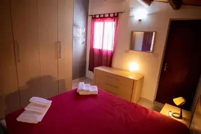 Letto o letti in una camera di La panchina