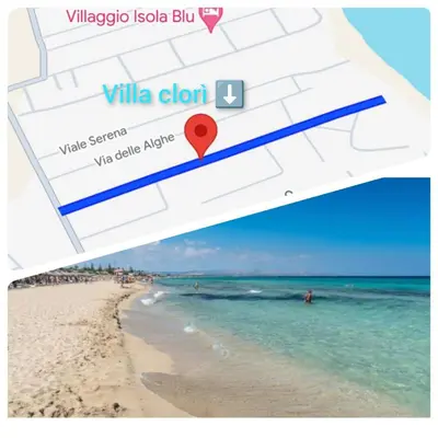 Paesaggio naturale nelle vicinanze della casa vacanze