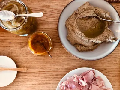 Cibo presso il bed & breakfast o nelle vicinanze