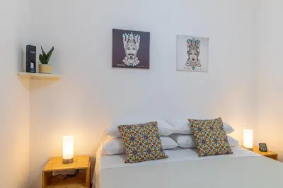 Letto o letti in una camera di The Situation House