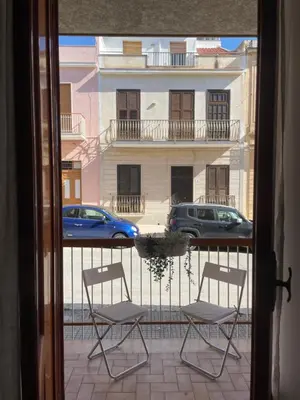 Balcone o terrazza di Central apartment