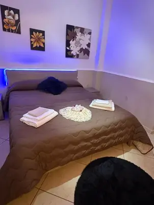 Letto o letti in una camera di SANTAITUZZA