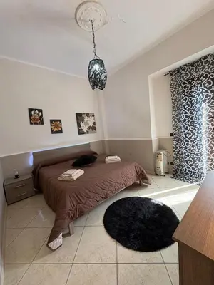 Letto o letti in una camera di SANTAITUZZA