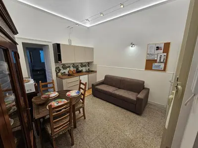 Area soggiorno di Grey House Apartments
