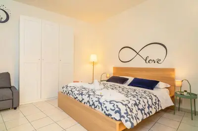 Letto o letti in una camera di saBBenerica Apartment