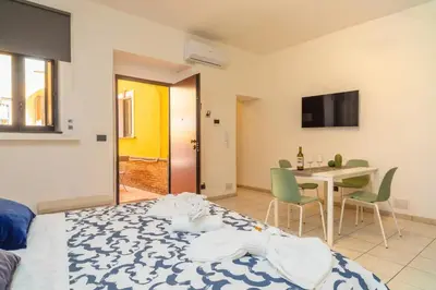 TV o dispositivi per l'intrattenimento presso saBBenerica Apartment