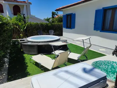 Piscina di Villa Mykonos o nelle vicinanze