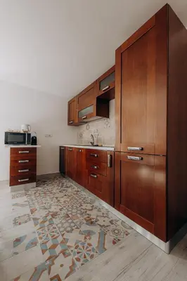 Cucina o angolo cottura di Tramonto vista mare