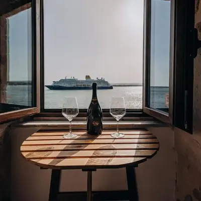 Tramonto vista mare