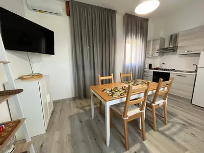 Cucina o angolo cottura di Casa sul mare Vento di Levante