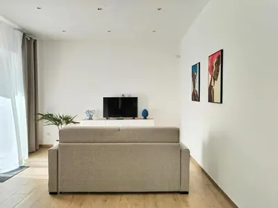TV o dispositivi per l'intrattenimento presso Villa Ina Lux