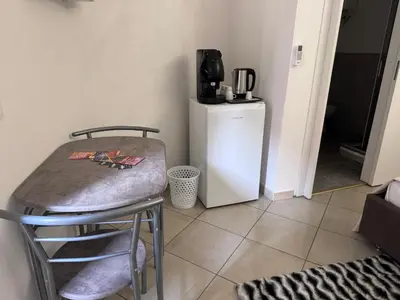Set per la preparazione di tè e caffè presso Holiday house Plebiscito