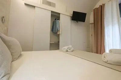 Letto o letti in una camera di Holiday house Plebiscito