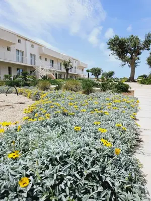 Giardino di Bilocale in resort con piscine